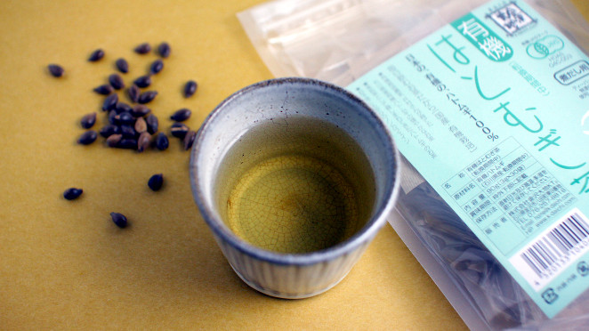 有機ハトムギ茶使用例