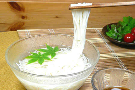 金沢農業の有機小麦でオーガニック素麺